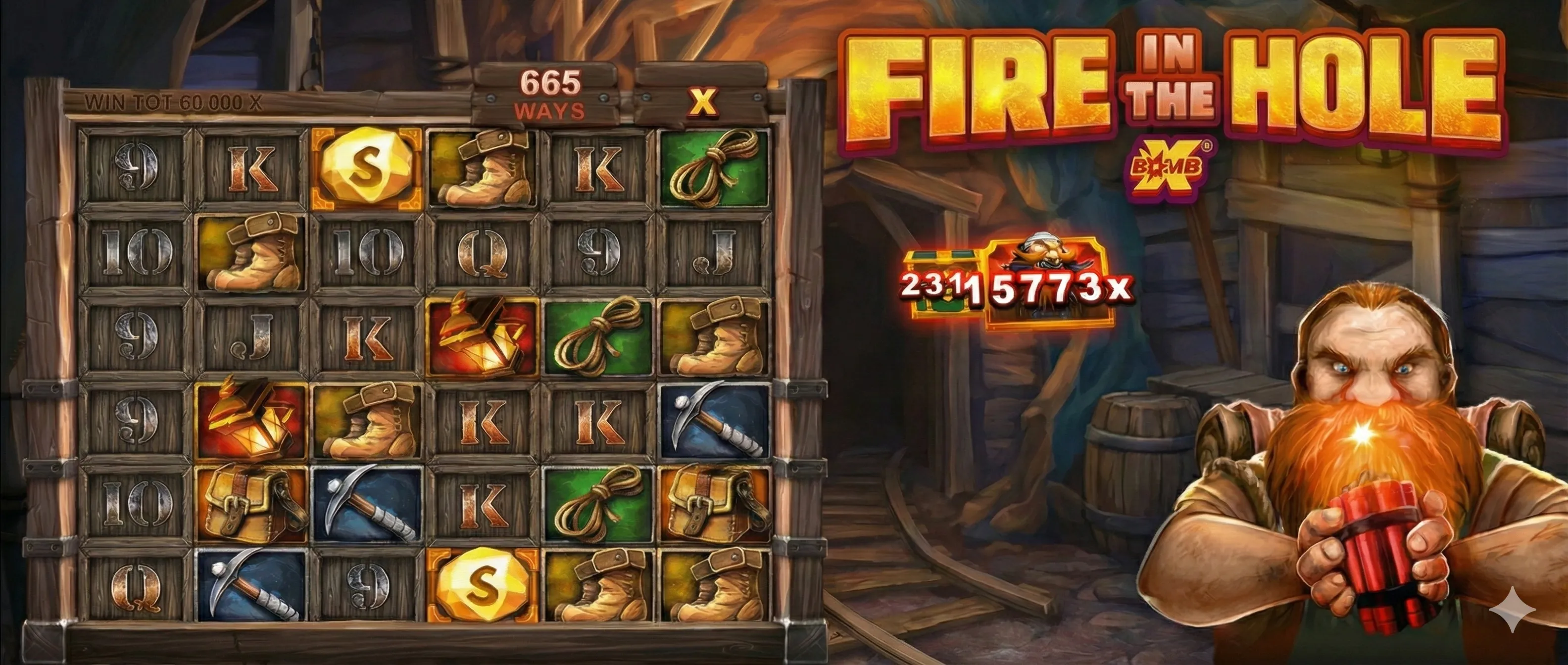 Fire In The Hole Xbomb game